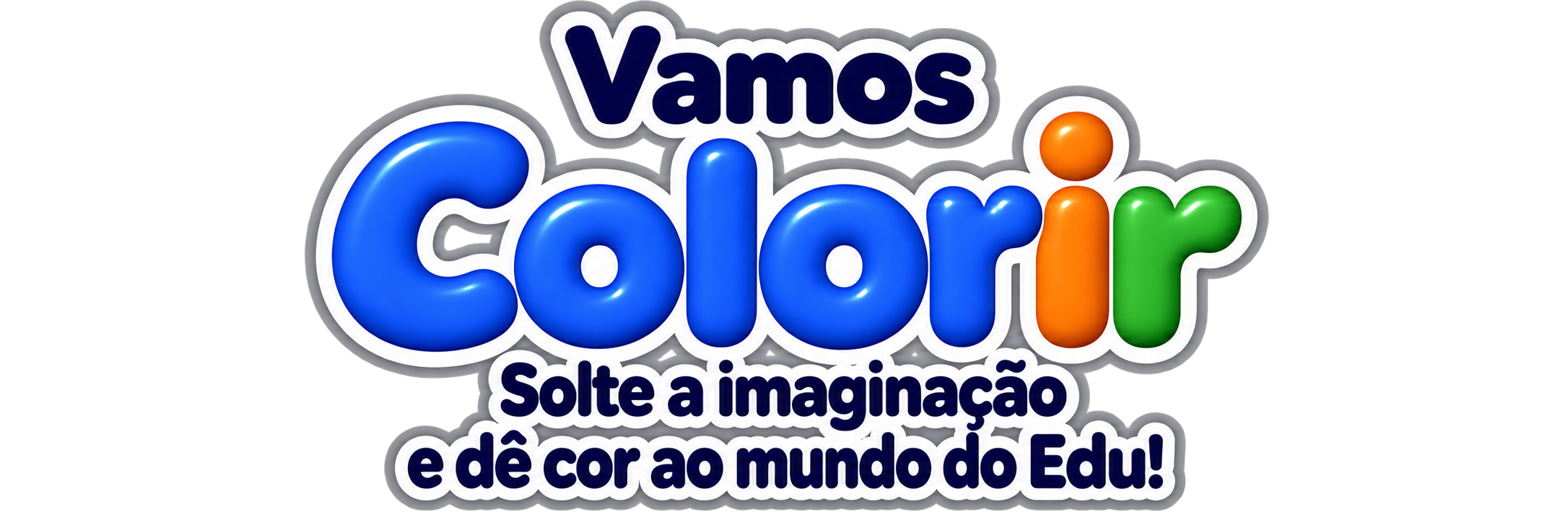 Vamos colorir. Solte a imaginação e dê cor ao mundo do Edu!